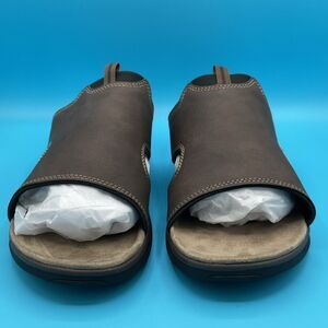 Men’s Dark Brown Size 12W Dockers Barlin Sandal. NEW